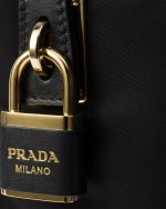 Small Re-Nylon and Leather Shoulder Bag - Image 5